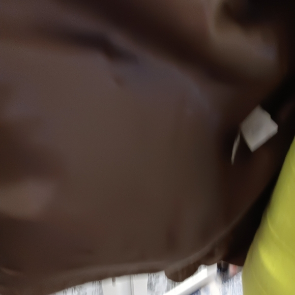 Jones New York Brown linen swing styled short Jacket / no size tag XL - Picture 2 of 5